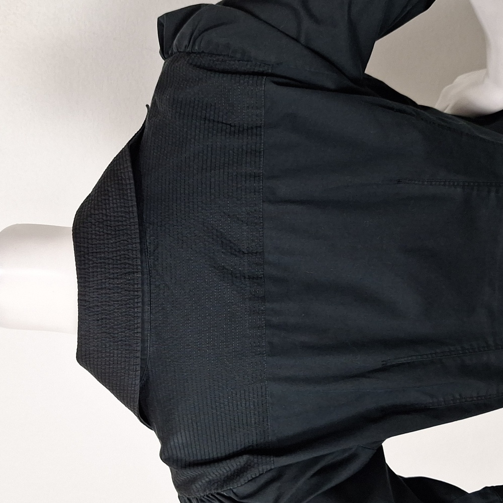 Bebe Black Button Down Chest Pockets Tailored Fit… - image 7